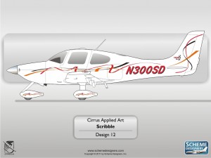 Scribble Cirrus Applied Art - Scribble