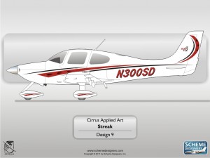 Streak Cirrus Applied Art - Streak