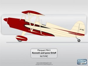 Kenneth Orloff and his Marquart MA-5 took home the Grand Champion Plans Built – Gold Lindy