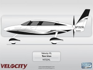 Thomas Irion and his Velocity took home the Grand Champion Kit Built – Gold Lindy